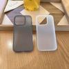 Solid Color Minimalist Frosted Phone Case Suitable for IPhone 15 Anti Drop 16 Promax Protective Case for Apple 14 Plus Case
