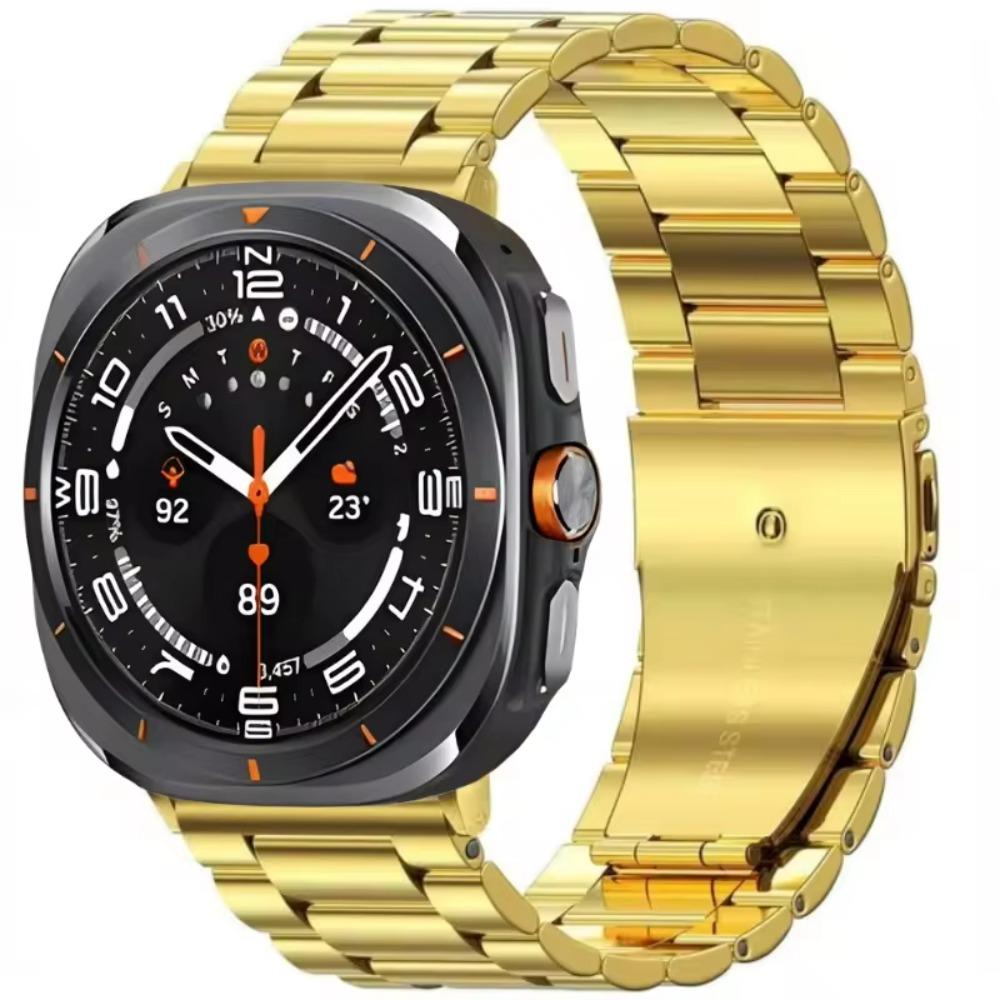 Ремешок для Samsung Galaxy Watch 8-7 Ultra 47 мм Металлический Браслет из Нержавеющей Стали Ремешок для Galaxy Watch 8-8 Classic 40/44 мм 46 мм