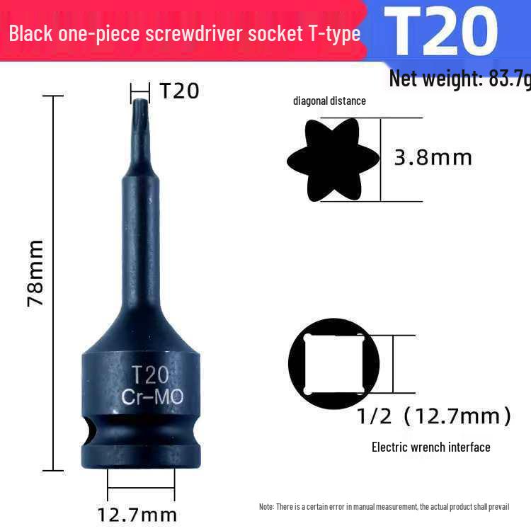 Набор 12-гранных Torx головок для пневматических и электрических гайковертов – Отверточные биты для авторемонта
