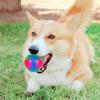 Dog Toy Ball Small Dog Flash Pet Ball Tpr Three-color Luminous Elastic Ball Training Interactive Throwing Dog Ball