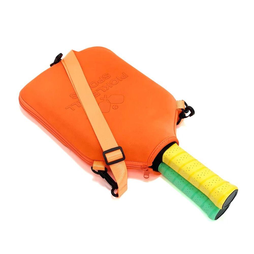 Neoprene Protective Paddle Sleeve with Shoulder Strap PickleBall Paddle Case