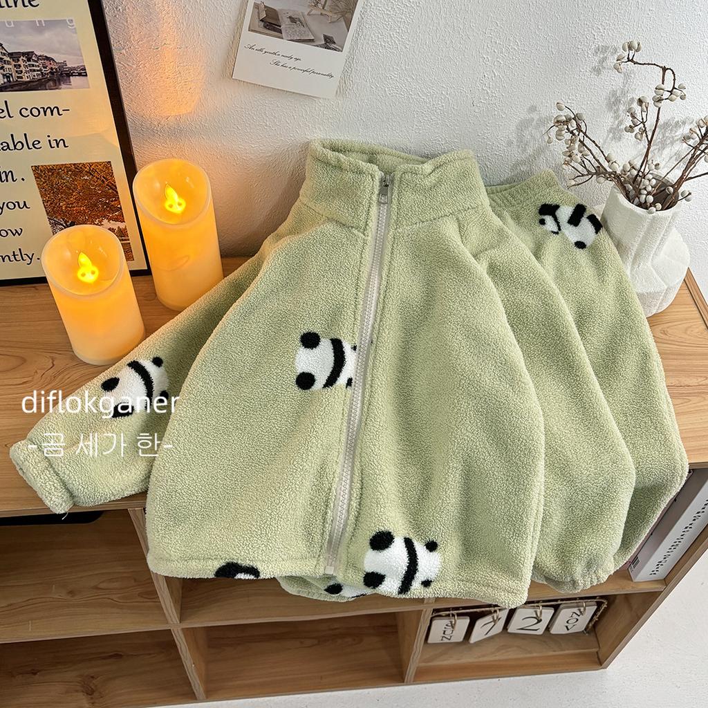 Winter Plush Warms Kids Pajama Sets Cartoon Thicken Kids Pajamas Set Girls Boys Home Wear Suit Toddler Girl Pajamas Set