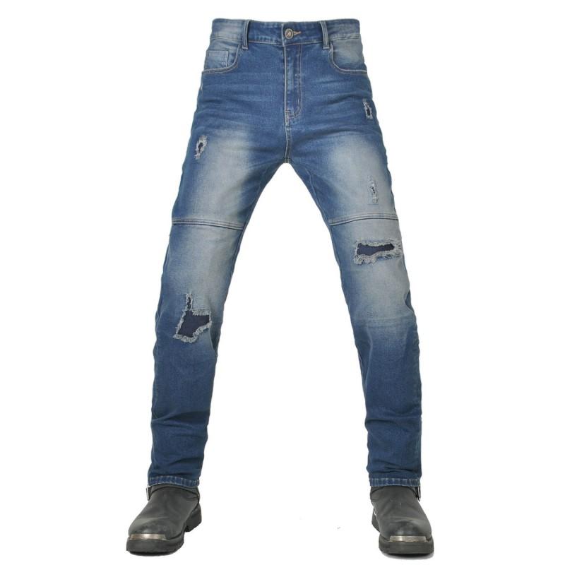 Womens Motorcycle Riding Pants Straight Fit Denim Jeans With Abrasion Resistance Cycling
