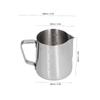 Pointed Spout Frothing Pitcher Stainless Steel Coffee Pitcher Frothing Jug  Milk Steaming