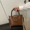 Премиальная сумка женская 2025 новая трендовая корейская версия модная портативная сумка-ведро летняя повседневная на плечо сумка-мессенджер