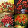DIY цветок 5D алмазная живопись полная круглая дрель мозаика Цветочная Алмазная вышивка комплект для вышивки крестом настенное искусство домашний декор подарок