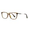 TR90 Metal Square Prescription Glasses Frames for Women Pink Eyewear