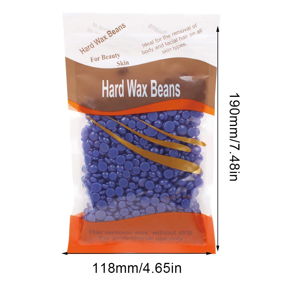 EY # 100 г твердые восковые бобы для депиляции твердые восковые бобы для тела для мужчин и женщин (лаванда)