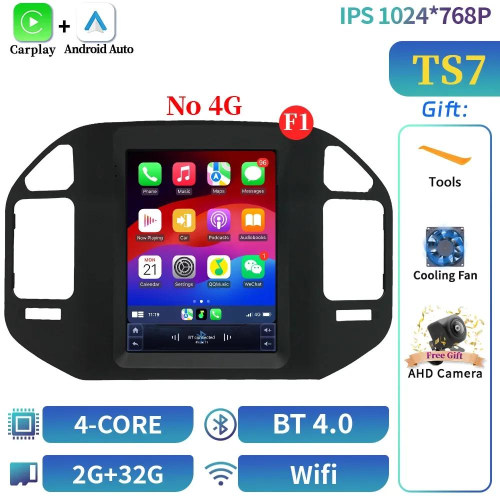 9,7 дюйма для Mitsubishi Pajero V73 2008 Автомобильный радиоприемник Навигация для автомобиля Мультимедиа Видеоплеер Навигация 4G GPS Android Экран GPS