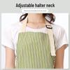 Unisex Korean-Style Cotton Cooking Apron – Breathable Summer Fashion Waist Apron