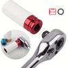 3pcs 1/2" Drive Socket Set Protective Sleeve Wheel Nut Socket For Pneumatic Tire Removal Automotive Tire And Lug Repair Tools