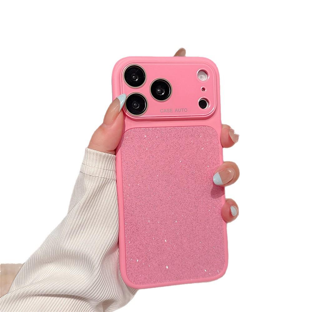 Чехол со блестками для iPhone 17 Pro с полноформатной защитной пленкой для камеры для Apple 16 Pro Max и 15