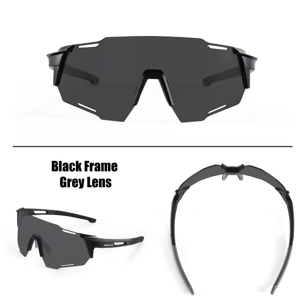 KEMALOCE Велосипедные очки мужские фотохромные очки для бега на горном велосипеде очки для вождения очки для спорта на открытом воздухе UV400 поляризованные солнцезащитные очки для рыбалки