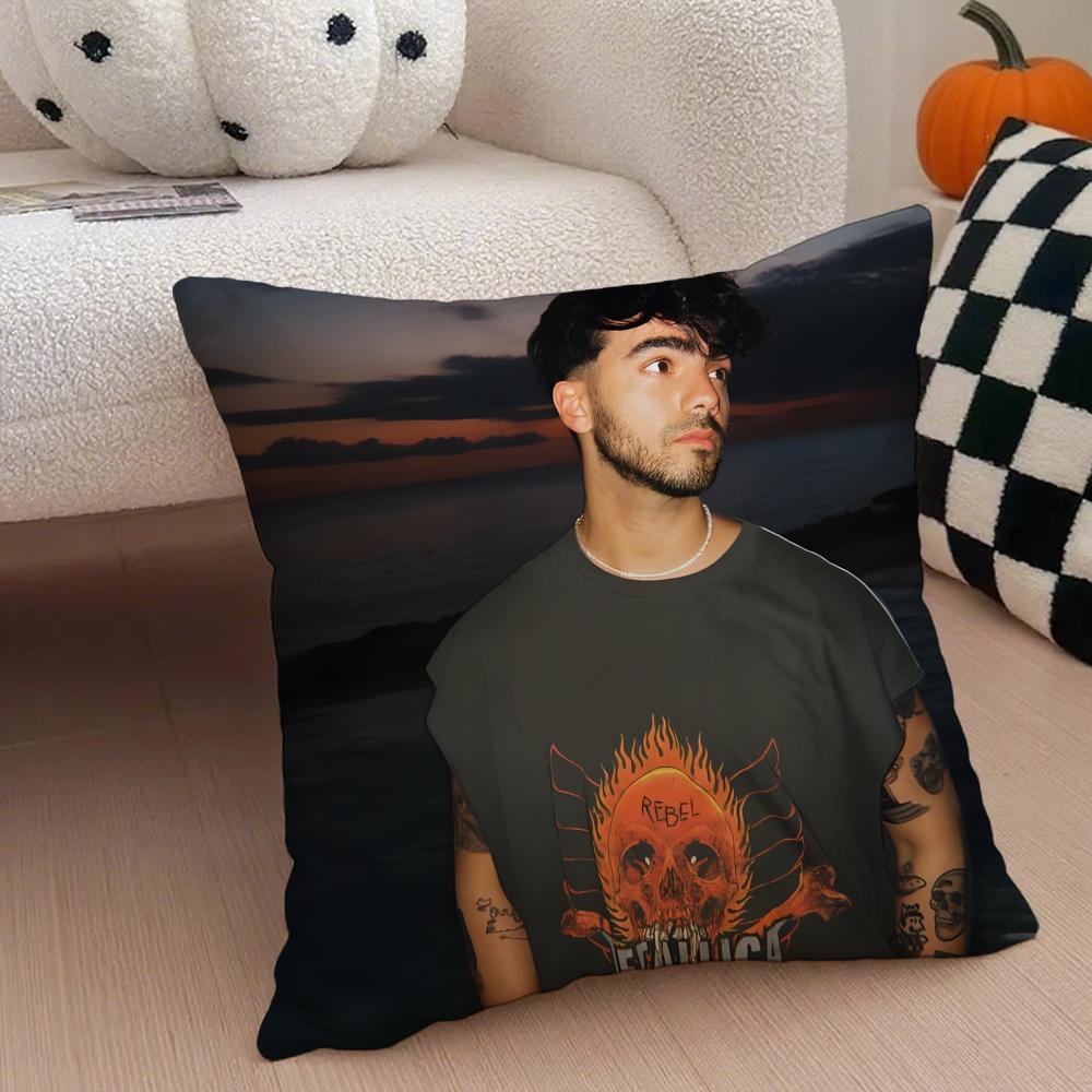 Creative Funny Argentine Creator FFede Vigevani Cushion Cover Throw Pillow Cover Hidden Button Durable Polyester Chair Cushion