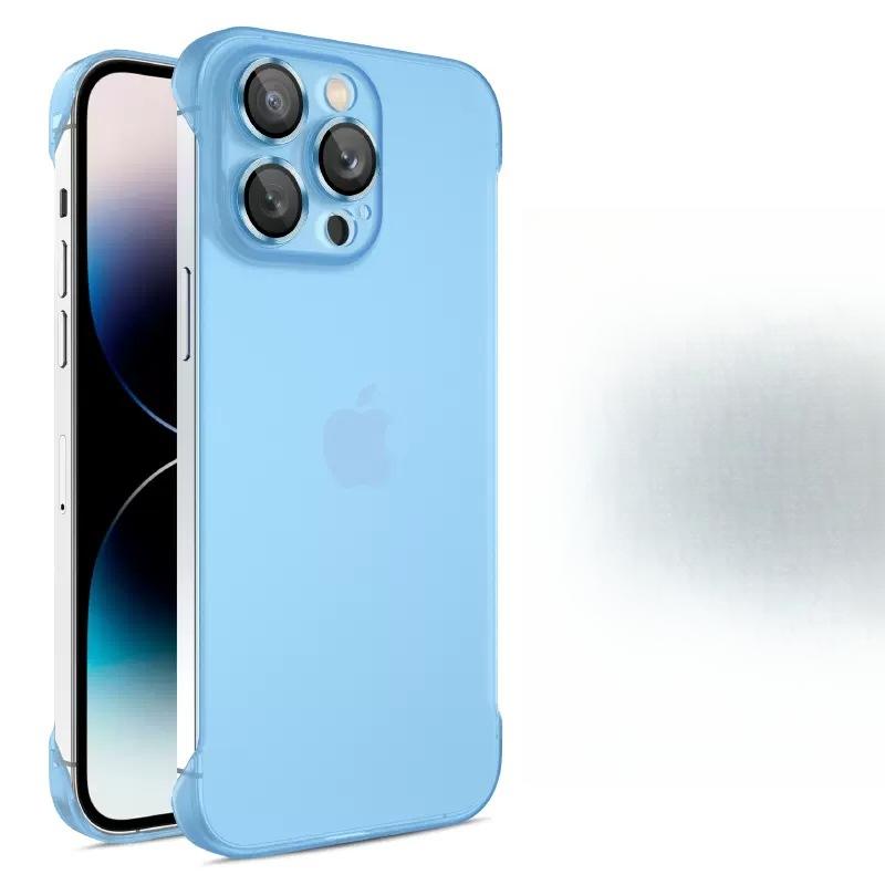 Applicable To Apple 16 Mobile Phone Case Matte Frameless IPhone 15 ProMax Transparent Ultra-thin PC Protection Case