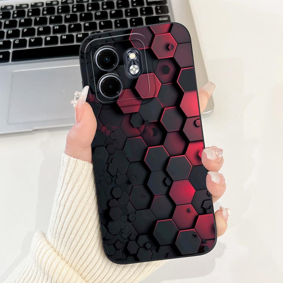Для Infinix Hot 50i 4G Чехол X6531 X6531B Милый Мультяшный Кролик Чехол Мягкий Силиконовый Чехол Для Infinix Smart 9 HD Smart9 X6532 Чехлы