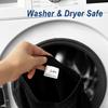 No-Iron Fabric Labels, Kids Clothing Labels Self-Stick Write-On, Name Labels for Daycare, Camp, School, Toys, Organizing, Washer & Dryer Safe, Pack