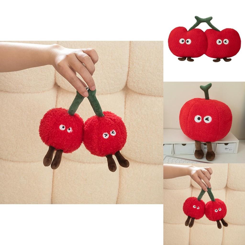 Cherry Character Plush Doll Pillow Doll And Keychain For Gift And Collection