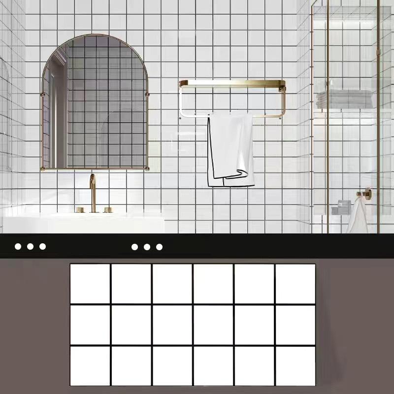 Самоклеящаяся 3D имитация плитки для оклеивания стен обоями для украшения стен туалета кухни водонепроницаемые мраморные наклейки