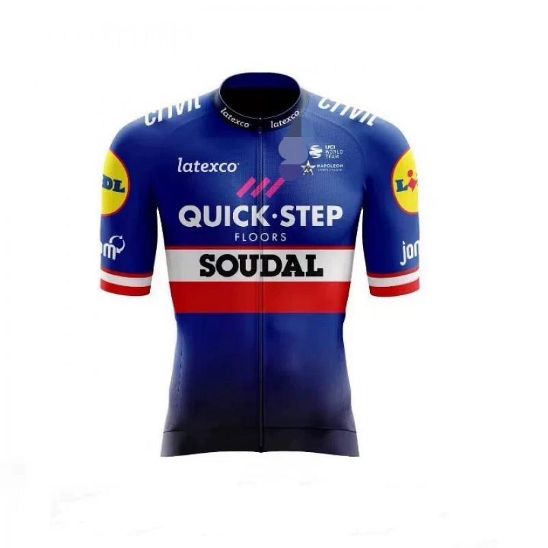 Mens Cycling Jersey Breathable Quick-Dry Short Sleeve Bike Shirt Road Mountain Riding