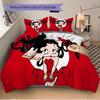 Betty Boop Iconic Cartoon Print 3Pcs Bedding Setduvet Cover With 2 Bedropillowcase Home Birthday Gift