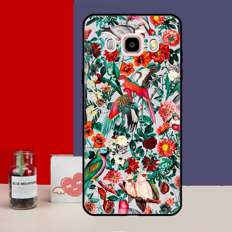 Чехол Garden Birds для Samsung Galaxy J3 J5 J7 2016 A3 A5 2017 A6 A7 A8 A9 J8 J4 J6 Plus 2018 задняя крышка
