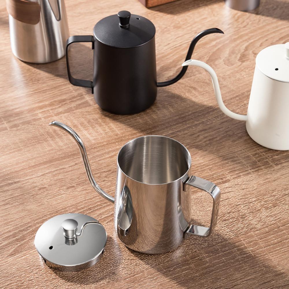 350ml Gooseneck Coffee Drip Kettle Narrow Spout Hand-poured Coffee Maker  Outdoor