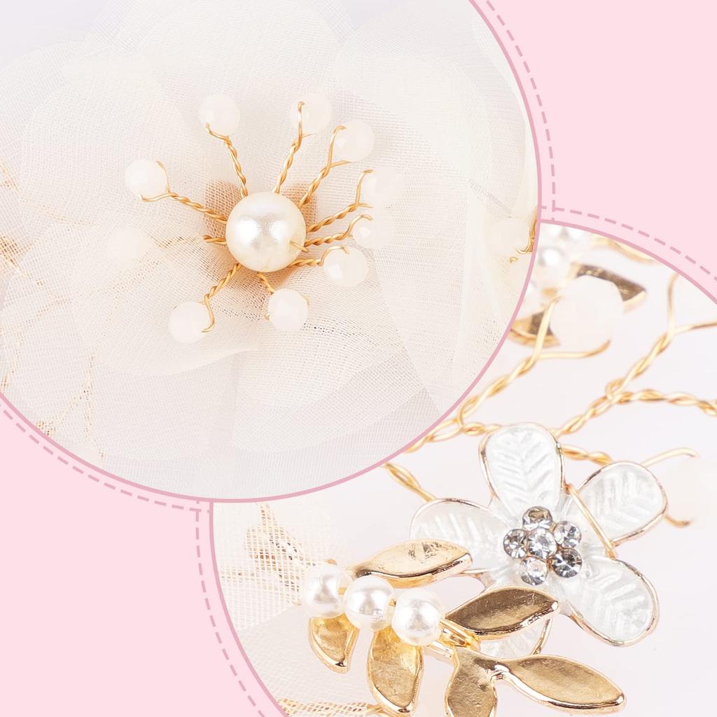 Украшение для волос Sitengle, повязка на голову для девочек, головной убор, аксессуар для волос, повязка для волос для детей, жемчужный венок для невесты, свадебный прием, свадебная цветочная девочка