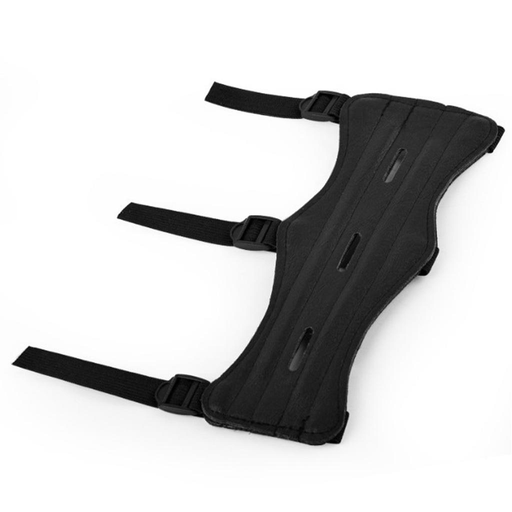 Archery Arm Protector PU Leather Left and Right Hand Universal Archery Forearm Guard for Hunting
