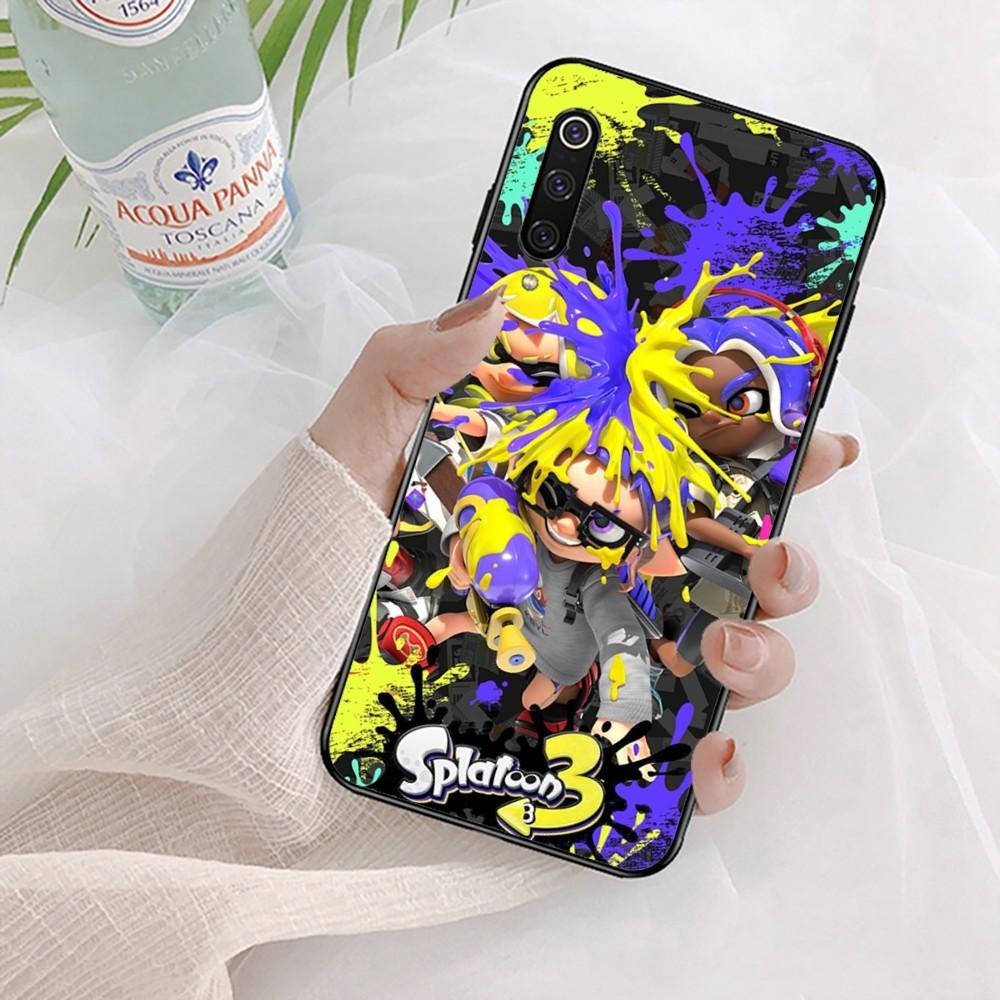 S-Splatoon Game Phone Case For Xiaomi Mi 5X 8 9 10 11 12 lite pro 10T PocoX3pro PocoM3 Note 10 pro lite