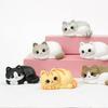 Limited Edition Mini Cartoon Kitten Figurine - Adorable Collectible Pet Cat