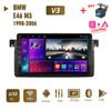 Android Car Radio Carplay For BMW E46 M3 Rover 318/320/325/330/335 1998-2006 Car Multimedia Video Player GPS Navigation WIFI 2+32GB