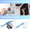 95/125cm Summer Large Air Conditioning Cleaning Cover Kit 36000BTU Hanging AC Reusable Thickened Dust Water Bag Cleaner Set
