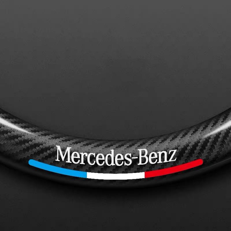 Car Steering Wheel Cover Anti Slip Protection Cover For Mercedes Benz W203 W204 W205 W206 W212 CLK GLA B C E S Class Accessories NV8