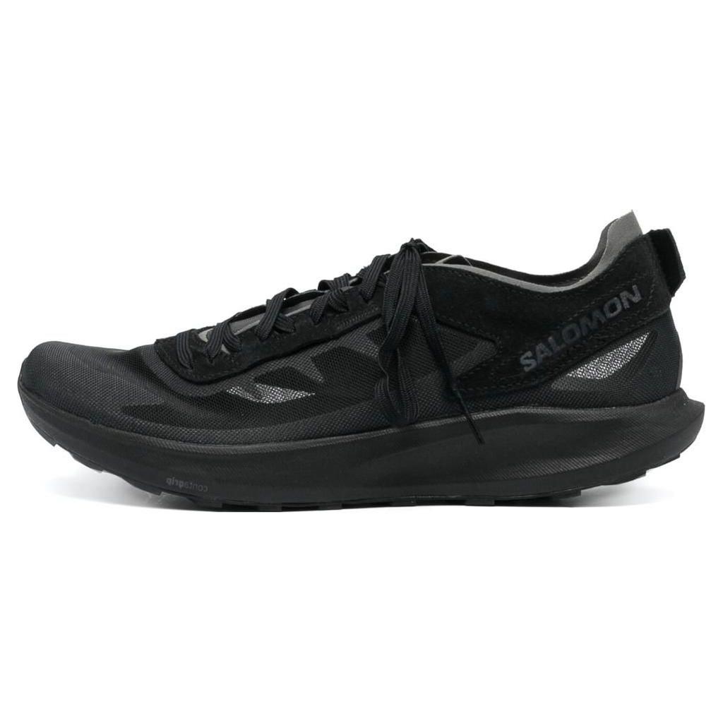 SALOMON Pulsar Advanced Comfortable Slip-Resistant Durable Low-Top Casual Running Shoes Men Sneaker Black 471318