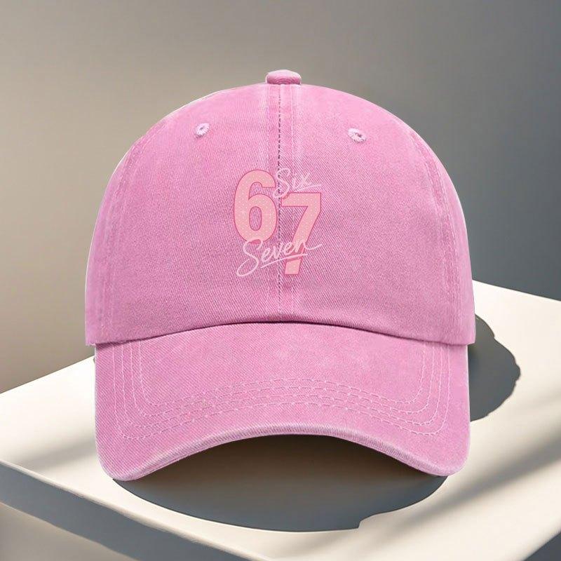 pc Number Vintage Baseball Cap Lightweight in Vintage Style Machine Washable Sixpanel Design with Ventilation Holes P