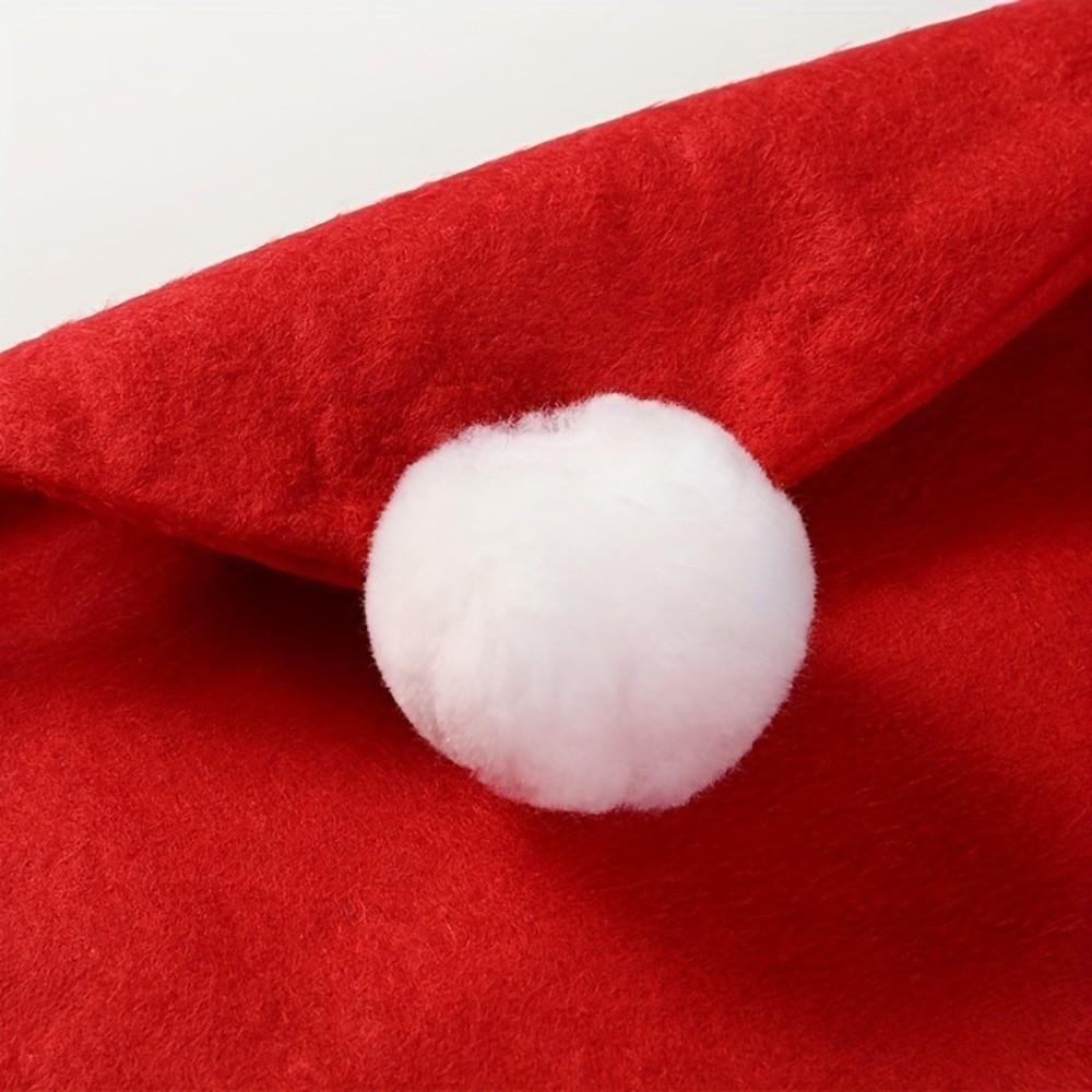 Soft Comfortable Santa Claus Car Pillowcase Funny Decorations Car Seat Headcover Journey Must-Have