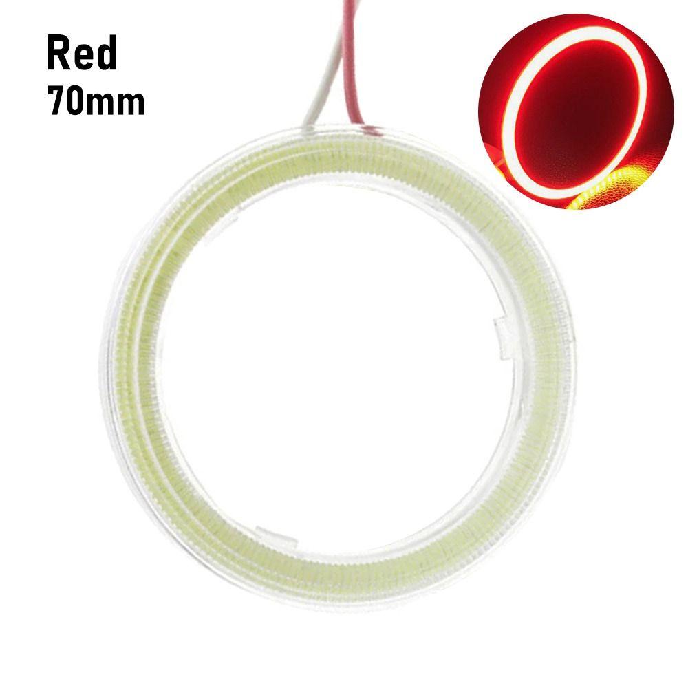 1Pcs Decorative Lights Angel Eyes Bulb Daytime Running Light Halo Ring Lamp Car COB LED Headlight