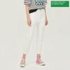  Брюки джинсовые Benetton Banding Slim Straight Badp14241 Wh