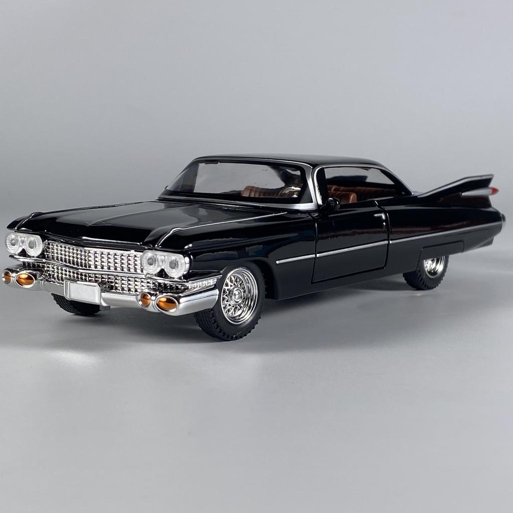 1:24 Scale Cadillac Eldorado Biarritz 1959 Series 62 Alloy Diecast Metal Model Desktop Ornaments Kids Gift Birthday Present Boys