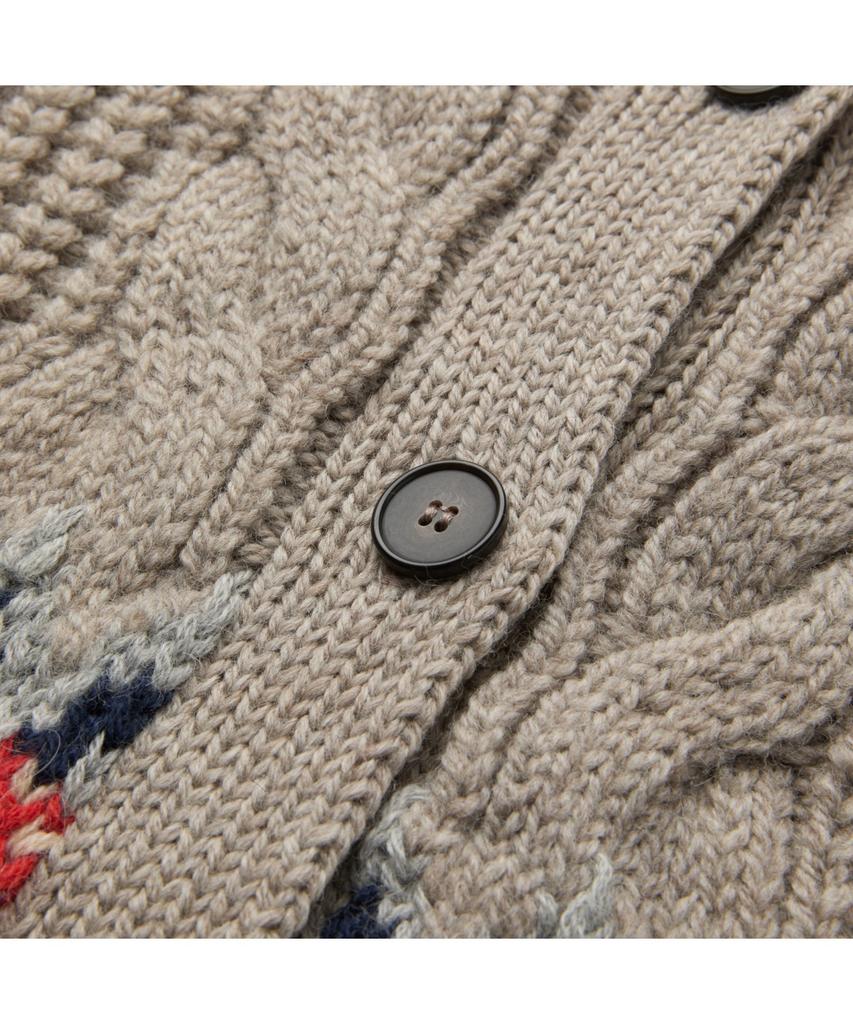 IROWOMEN Garik Over-Shoulder Nordic Cardigan Iowcw25101Bel