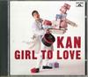 CD KAN - ДЕВУШКА ДЛЯ ЛЮБВИ  H33P20253 POLYDOR 1988 Япония Поп Б/У