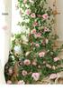 Artificial Rose Vine for Air Conditioner Pipe and Ceiling Wall Decoration