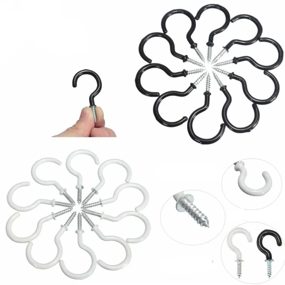 70pcs Anti-Rust Open Type Screw Eye Ring Hook Premium Metal Hardware Set Combination Kit Kitchen