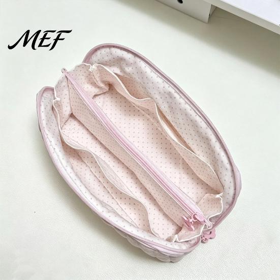 Stationery Organizer for Office Shell Shape Pencil Pouch, Large Capacity Durable Polyester Organizer, Student Case School Multilayer Partition Bag And