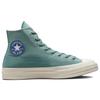 Converse 1970-е Chuck Taylor All Star Повседневные Удобные Высокие Кеды из Канваса Унисекс Зеленые A00486C