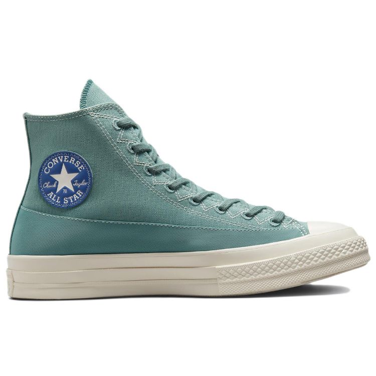 Converse 1970-е Chuck Taylor All Star Повседневные Удобные Высокие Кеды из Канваса Унисекс Зеленые A00486C