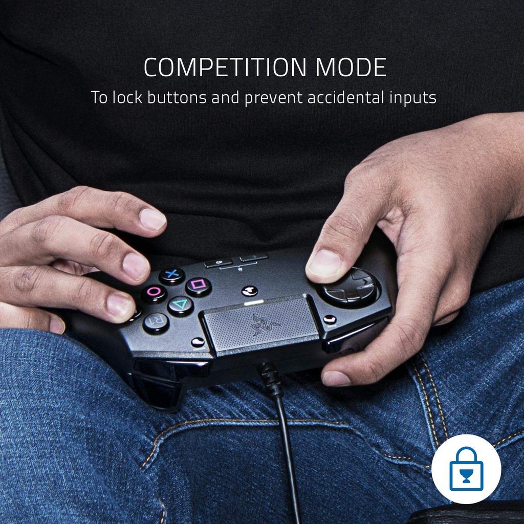 Контроллер Razer Raion Fightpad для PS4 для файтингов Akecon Design Совместимость с PS4 PS5 ПК Гарантия авторизованного дистрибьютора [Японский