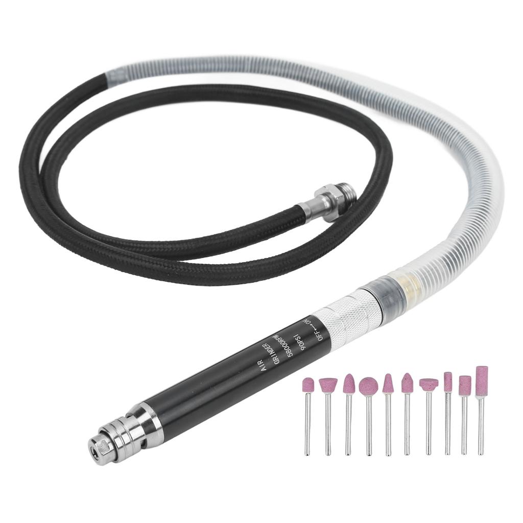 Пневматический набор для шлифовки карандашей Micro Die Grinder Set Портативный инструмент для полировки и гравировки