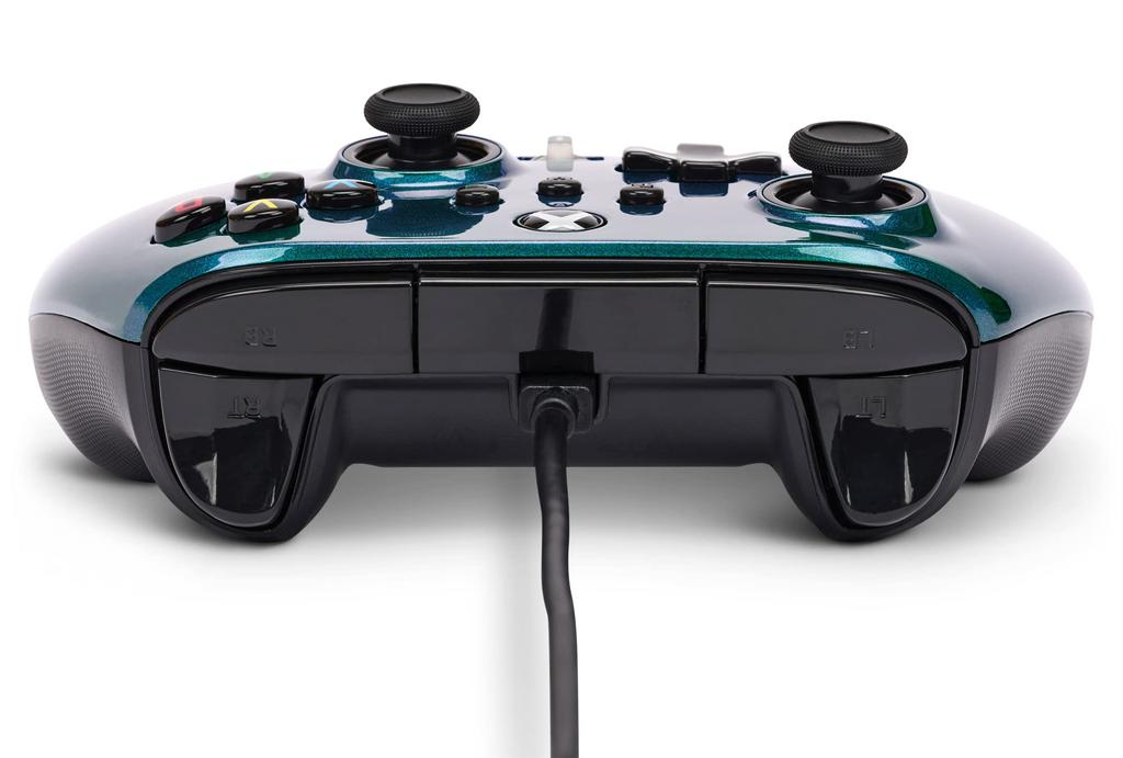 Год PowerA Enhanced Wired Controller Aurora Функция двойной вибрации для Xbox Series Xbox One PC Windows [2 Гарантия] XS 10/11 (Официально лицензировано)